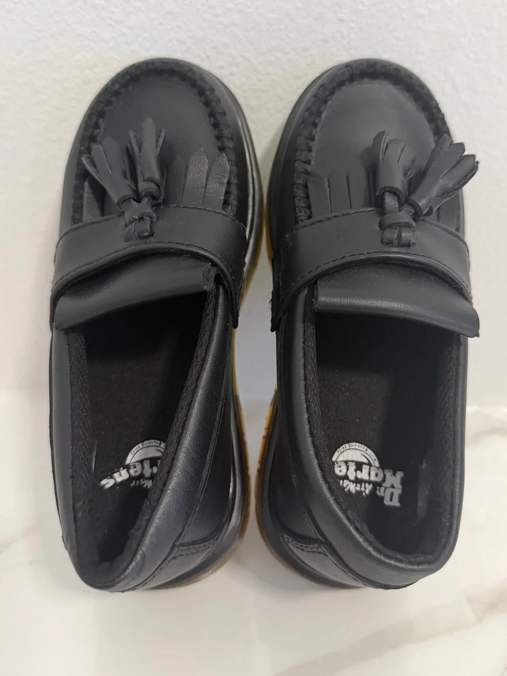 Dr.Martens Adrian J black loafers size 11 UK10 kids